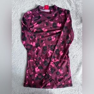 Purple with Animal Print Transparent shirt